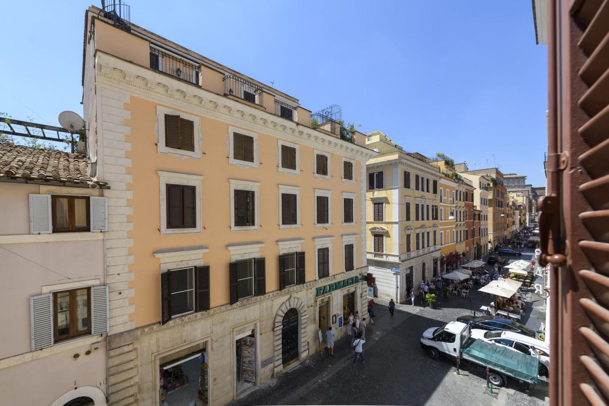 Apartmán Bernini Al Borgo Řím Exteriér fotografie